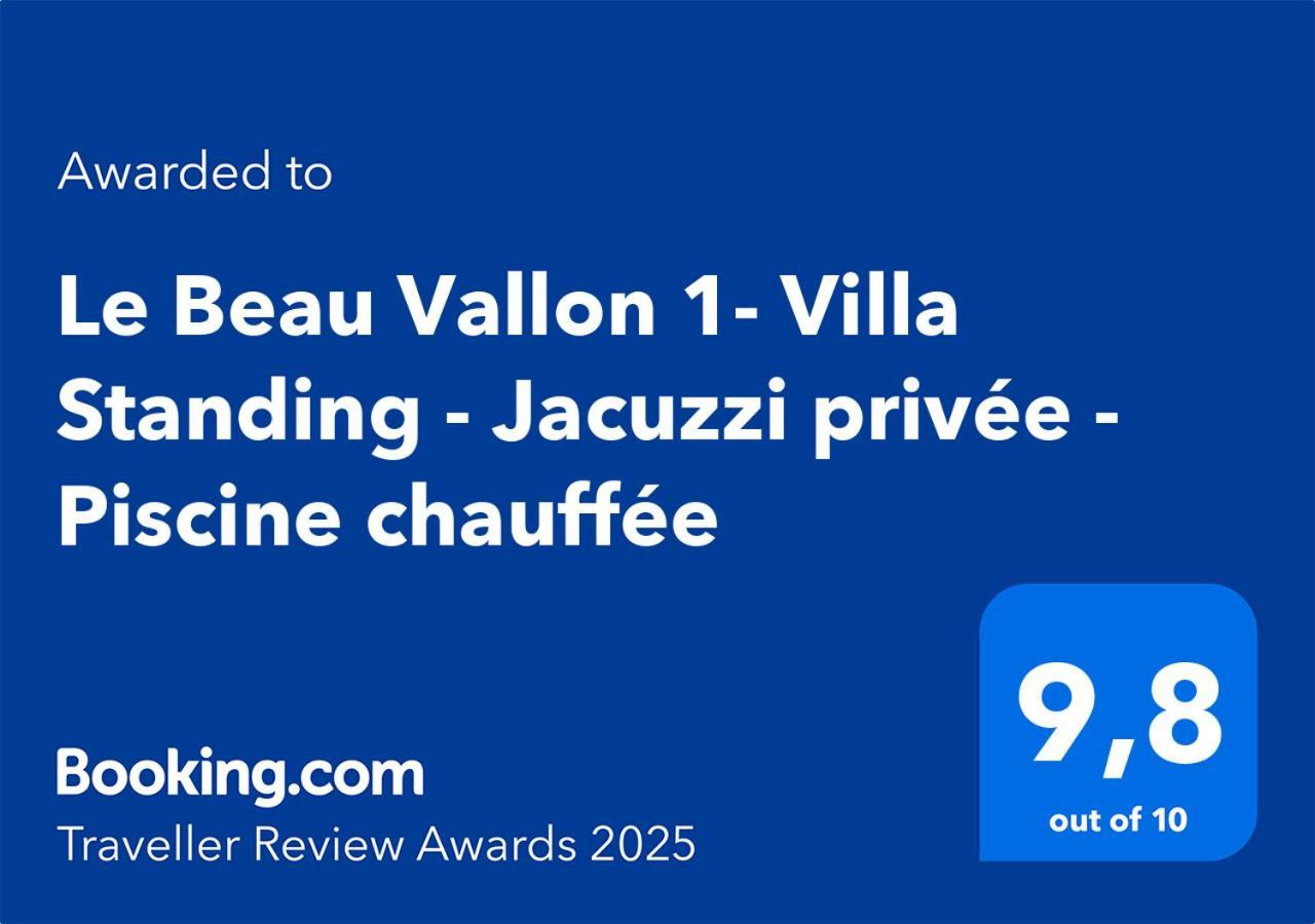 Le Beau Vallon 1- Jacuzzi Privatif Et Piscine Chauffee Partagee Saint-Benoît Esterno foto
